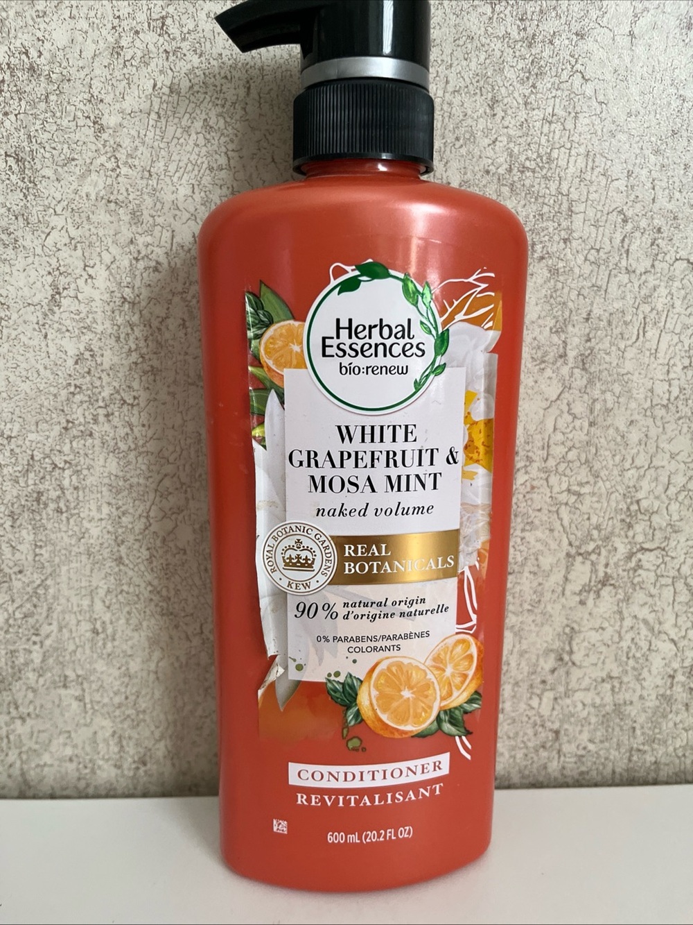 Herbal Essences Bio Renew White Grapefruit Moss Mint Volume Conditioner 20.2 Oz